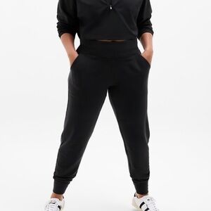 athleta coaster luxe high rise waffle joggers
